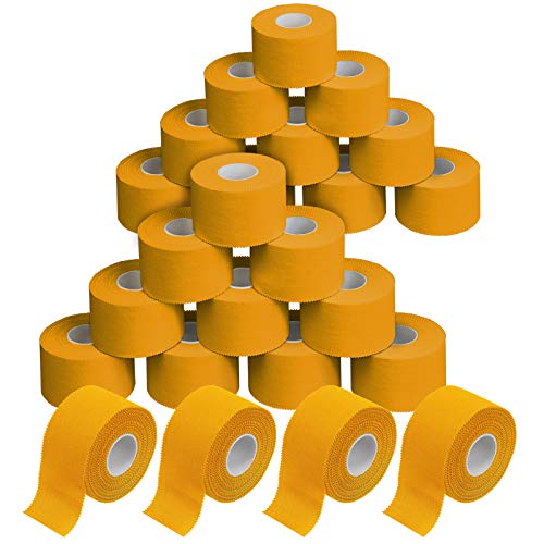ALPIDEX 24 x Sport-Tape 3,8 cm x 10 m, Farbe:gelb