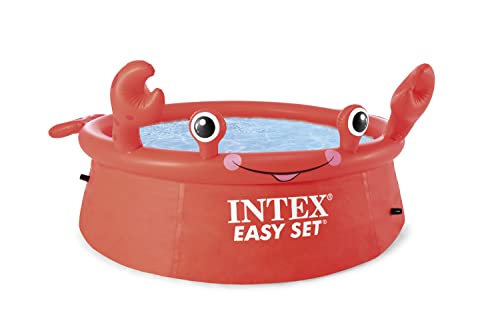 6Ft x 20in Happy Crab Easy Set Pool