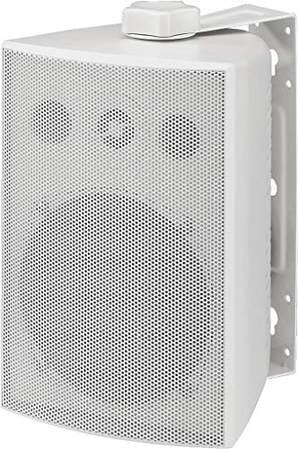 MONACOR ESP-230/WS Wetterfeste ELA-Lautsprecherbox weiß