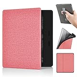 Hülle Für Amazon Kindle Oasis 9. 10. Generation 2/3 2017 2019 2021 Release 7 Zoll Reader Cover Auto Sleep Wake Simple Style, Pink