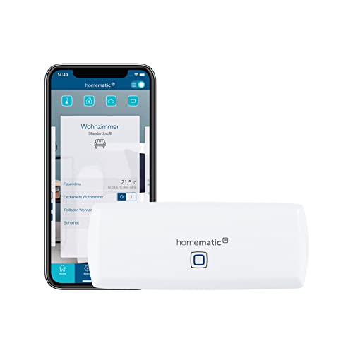 Homematic IP WLAN Access Point - Smart Home Gateway mit kostenloser App und Sprachsteuerung über Amazon Alexa, 153663A0