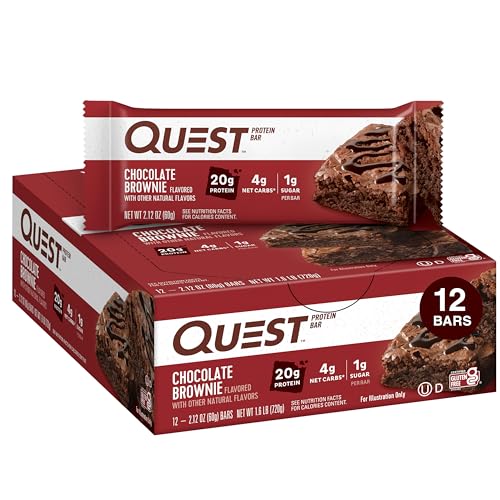 Quest Nutrition Protein Bar Chocolate Brownie 12 x 60 g (D)