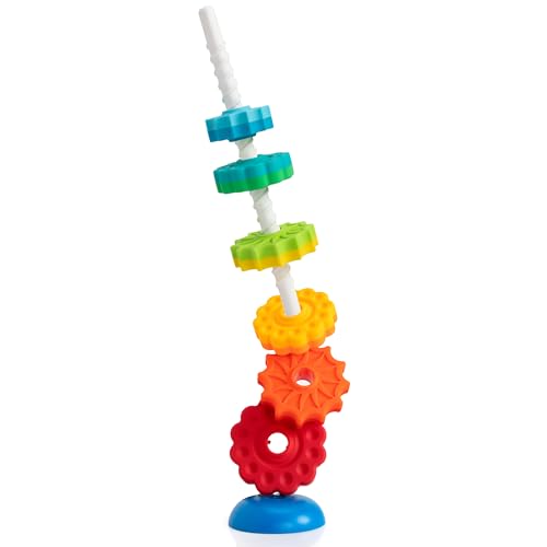 Fat Brain Toys FA110-1 Stapelturm mit Spiralgewinde