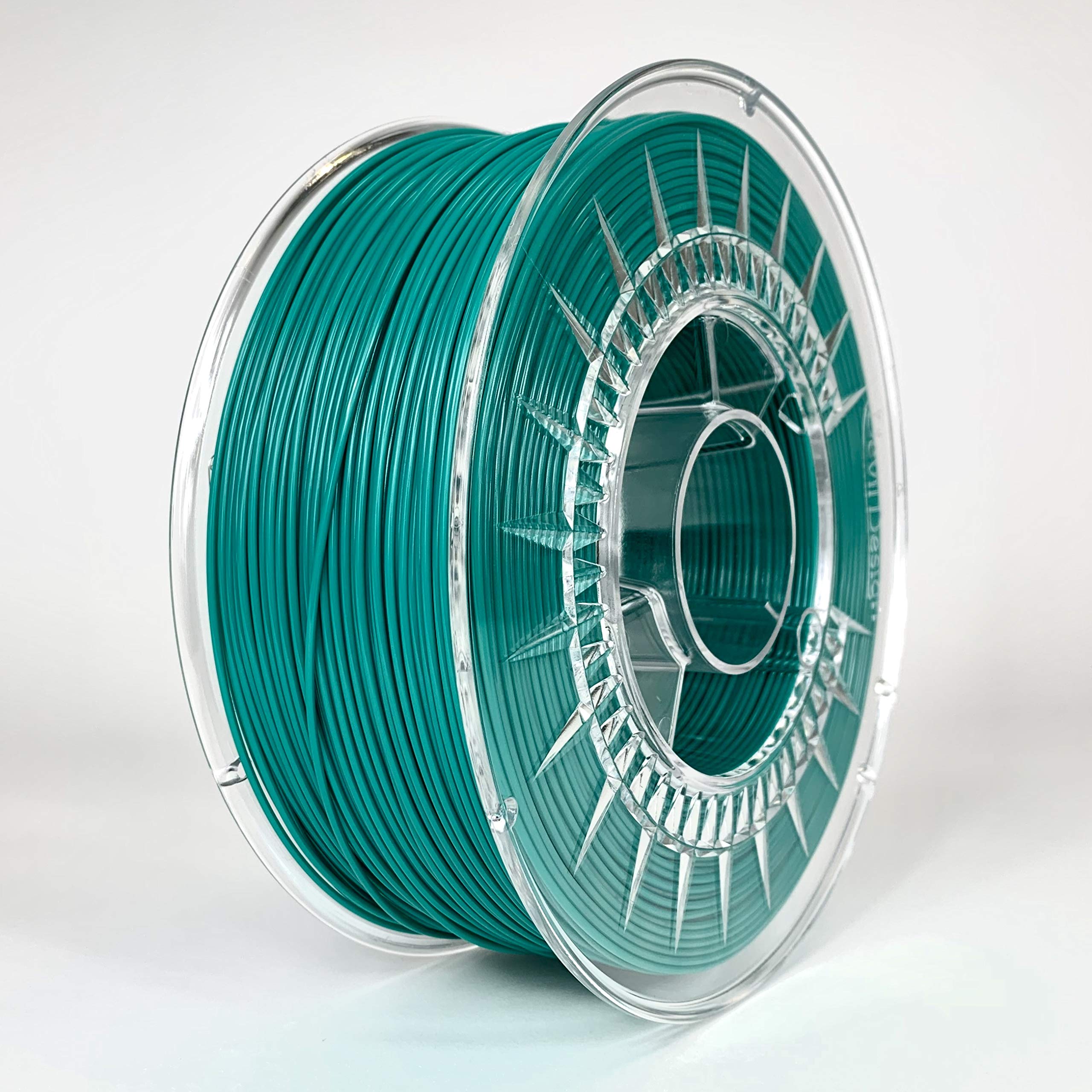 PETG – Emerald Green grün 1kg | Devil Design | 1.75mm | 3D Druck Filament | für Anfänger und Fortgeschrittene | Top Haftung | wenig Stringing | leicht zu drucken | verzugsarm und geruchslos