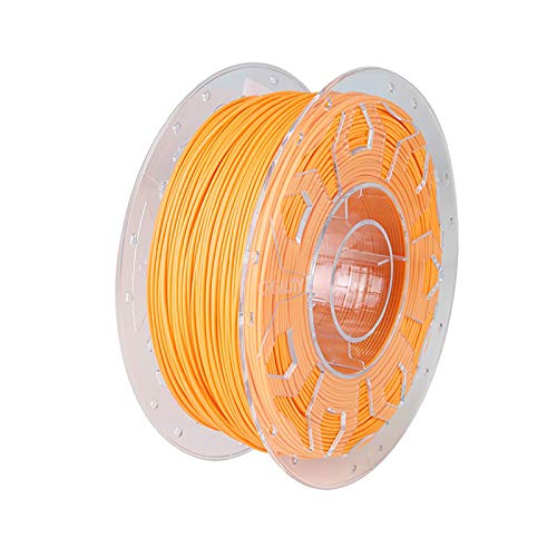 CR-PLA-Filament 1,75 Mm 1 Kg Spule 3D-Druckfilament PLA Hochwertiger Effekt, Eine Vielzahl Von Farben Zur Auswahl. Geeignet Für 3D-Drucker Und 3D-Druckstifte(Color:Orange)