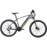 Zündapp Z808 E-Bike 27,5 Zoll E-Mountainbike Fahrrad EMTB Hardtail 650B Pedelec Fahrrad Elektrofahrrad (schwarz/grün, 48 cm)