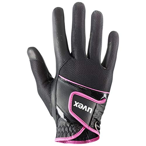 Uvex Sumair Reithandschuh Black-pink, Handschuhgröße:7.5