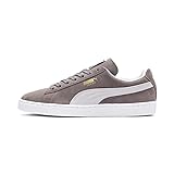 PUMA Herren Suede Classic+ Sneaker, Steeple Gray-White, 42 EU