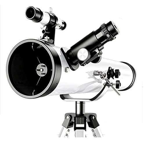 Teleskope für die Astronomie, astronomisches Teleskop mit 700 mm Brennweite, verstellbar, ideales Teleskop für Anfänger, Kinder und Erwachsene mit Stativ und Telefonhalter