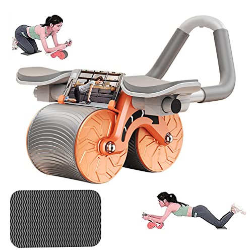 Bauchroller Bauchmuskeltraining, Automatisches Rebound Aabdominal Wheel, Ab Roller Wheel Trainingsgerät, Core Workouts Für Bauchübungen Und Plankentrainer, Home Gym Equipment Men Women