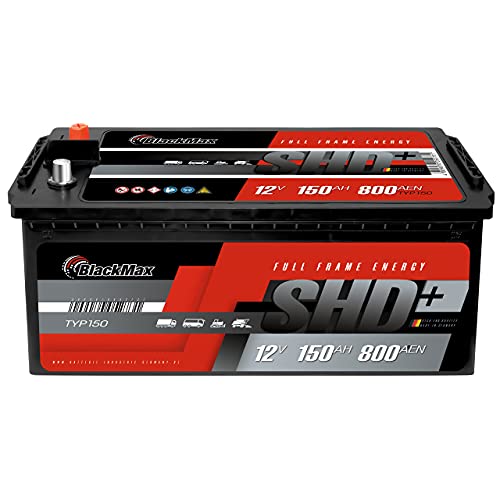 BlackMax SHD 150 LKW Starterbatterie - 12V 150Ah 800A/EN