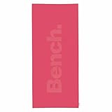 Bench Strand-Velourstuch, Pink, 180 x 80 cm