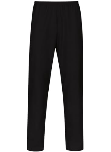 Trigema Herren 637092 Schlafanzughose, Schwarz (schwarz 008), Small (Herstellergröße: S)