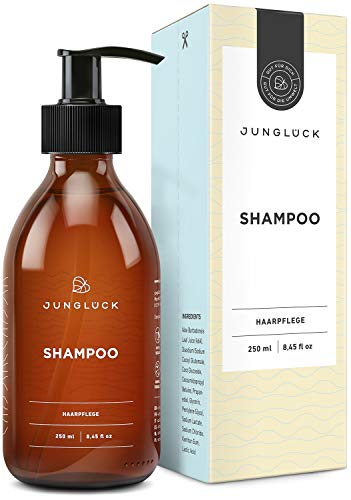JUNGLÜCK Shampoo | Duftneutrales Shampoo für eine sanfte Haarwäsche | Ideal bei empfindlicher Kopfhaut