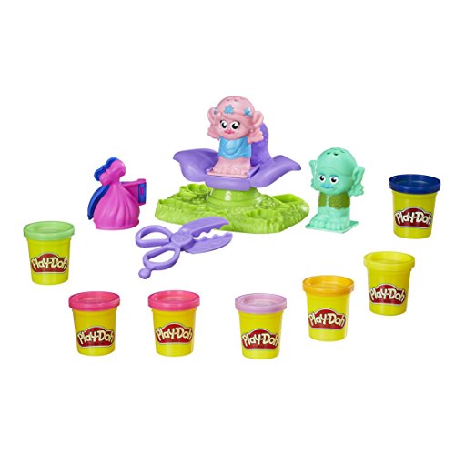 Play-Doh Hasbro B9027EU4 - Trolls Friseursalon, Knete