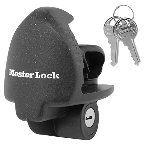Master Lock 379ATPY Universalschloss für Anhängerkupplung, Schwarz