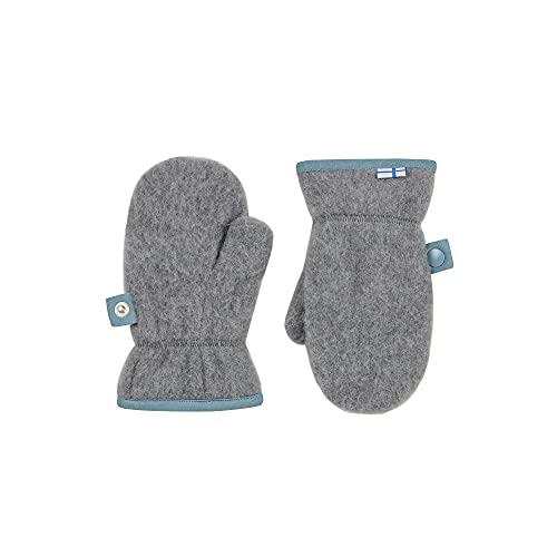 Finkid Kinder Nupujussi Wool Handschuhe, Charcoal, M