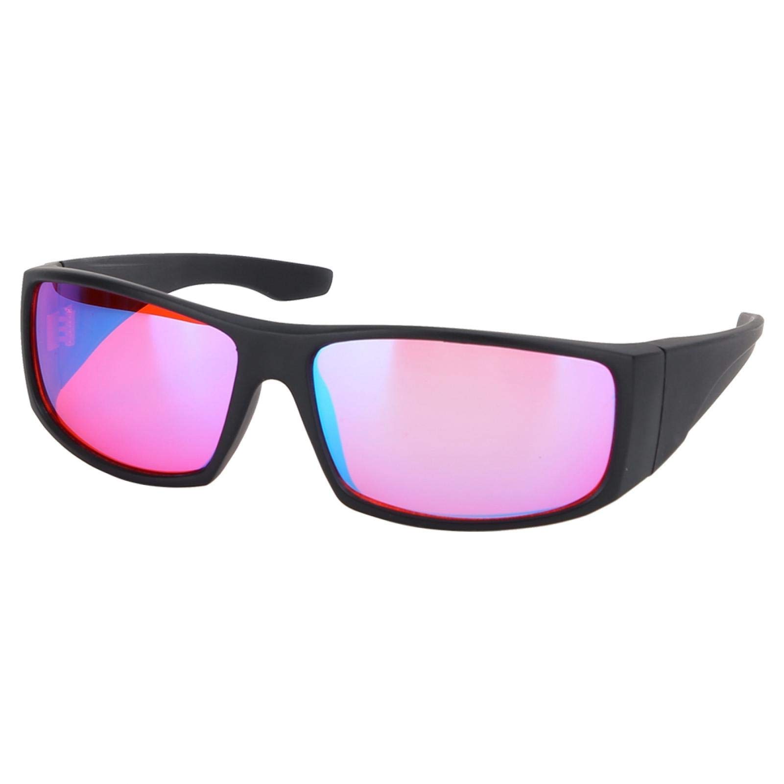 Jacksking Farbenblinde Brille, Korrekturbrille Rot Grün Blindheit Schwäche Sehkraftverbesserungsbrille, Farbsehstörung/Farbschwäche