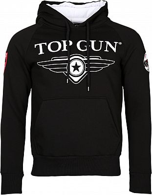 Top Gun Herren Sweatshirt Kapuzenpullover TG2019-1012 (XXL, White)