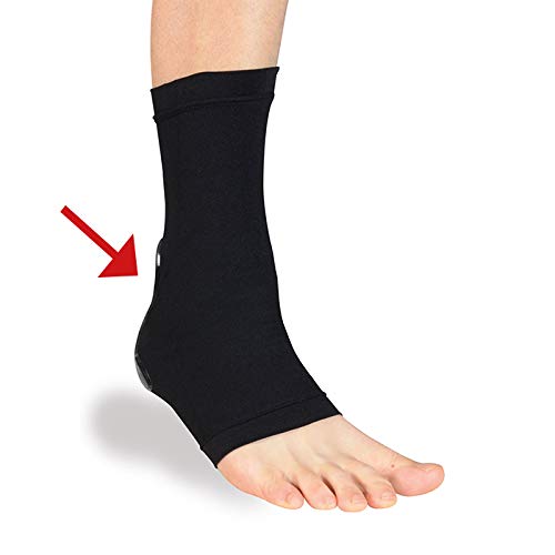 ORTEMA X-Foot Polsterstrümpfe - Paarpreis (Back) - Universalgröße - effektive Druckentlastung für die Achillessehne - optimal für Eishockey/Ski/Inliner/Wandern/Freizeit & mehr