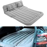 PACEWALKER for Tesla SUV car Inflatable Bed in The car Bed Trunk Rear Multifunctional Sleeping mat air Bed self-Driving car travel Bed (Gray)