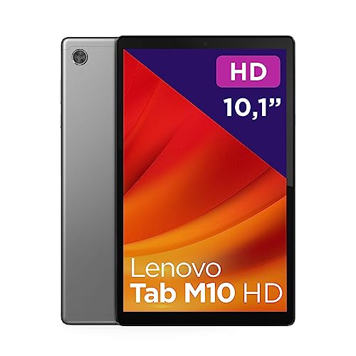 Lenovo Tab M10 HD (3. Gen) – Tablet Touchscreen 10,1 Zoll (10,1 Zoll) (Prozessor MediaTek Helio P22T, 8 Kerne, 4 GB RAM, 64 GB (eMCP4x, eMMC), Android 11, WiFi + Bluetooth) – Dunkelgrau