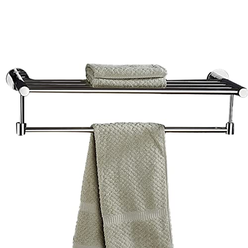 HYBXAQ Handtuchstange Handtuchhalter Handtuchständer 40cm - 120 cm 304 polierte Finish-Edelstahl-Kleiderbügel-Bar für Küchenbäder WC-Schränke, wasserdicht und rostfrei (Size : 100cm)