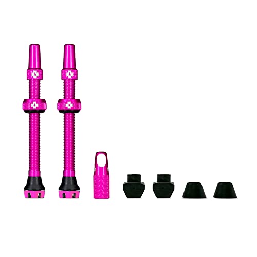 Muc Off Fahrradventil Valve Kit V2, Pink, 80, mu-tir-2051