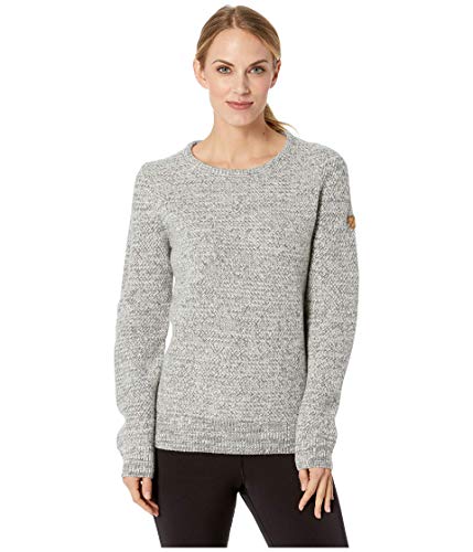 FJÄLLRÄVEN Damen Övik Structure Sweatshirt, Grau (Dark Grey 030), Small (Herstellergröße: S)