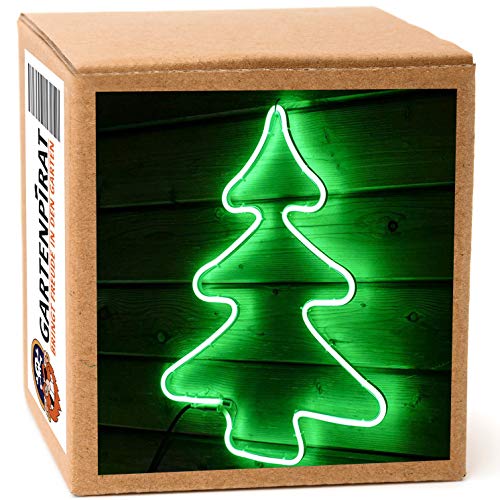 Tannenbaum 54cm aus Neon-Lichtschlauch 240 LED Figur Weihnachten außen