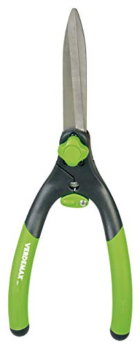 Verdemax 4331 Heckenschere für Nacharbeiten und Kanten mit geraden Messern Linie Hobby, Grün
