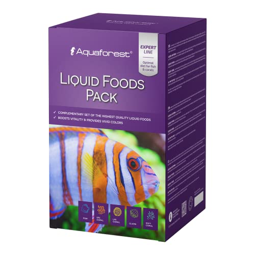 Aquaforest Liquid Foods 4er Pack - je 250ml