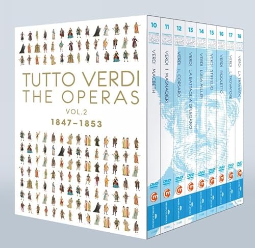 Tutto Verdi - Epochenbox Vol. 2 (1847 - 1853) [9 DVDs]
