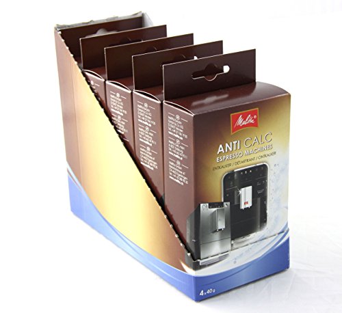Melitta 981854 Entkalker Anti Calc Espresso Machines 20 x 40g
