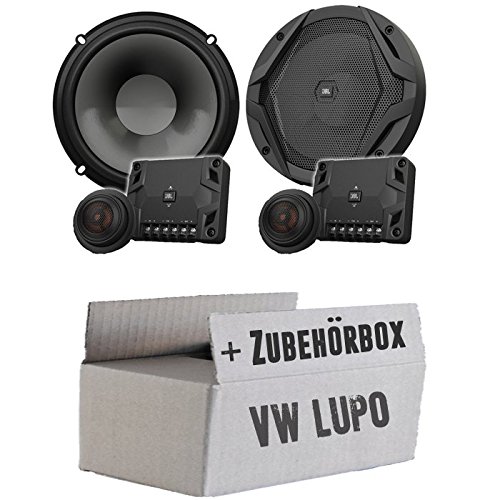 JBL GX600C | 2-Wege | 16,5cm Lautsprecher System - Einbauset für VW Lupo Front - justSOUND
