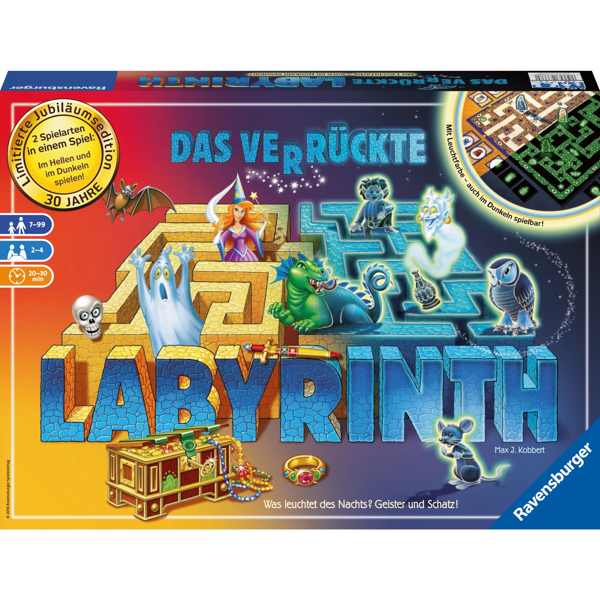 Ravensburger Spiel "Das verrückte Labyrinth - 30 Jahre Jubiliäumsedition"