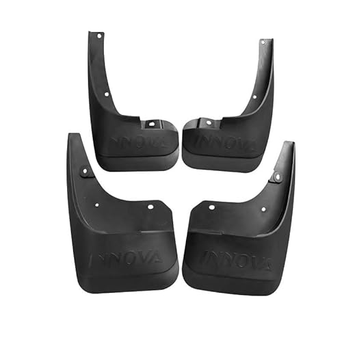 4pc Auto Kotflügel, für Toyota INNOVA 2010-2015 Splash Guards Kotflügel Vorne Hinten Auto Kotflügel Spritzschutz Zubehör