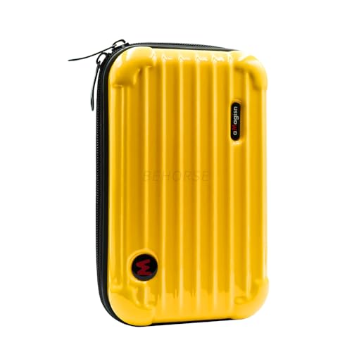 JLANDA Mini Fall Für Insta360 GO3 Lagerung Tasche Hard Shell Koffer für Schützen Tragetasche Für Insta360 GEHEN 3 Action Kamera zubehör (Color : Orange)