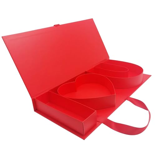 Weihnachtsgeschenkboxen Süße Verpackung Karton Briefförmige Geschenkbox for Blumenerdbeere (Color : C1, Size : 48x22x5.5cm)