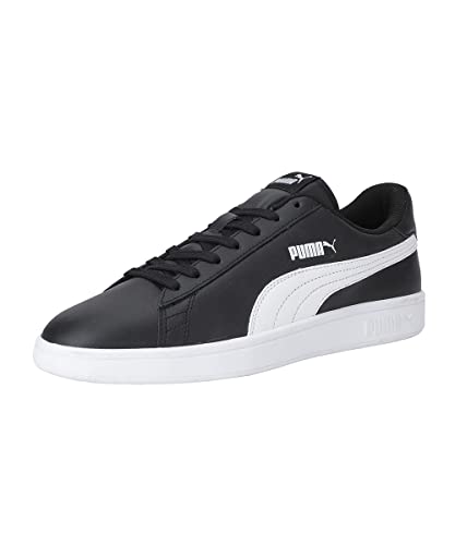 Puma Smash v2 L, Unisex-Erwachsene Sneakers, Schwarz (Puma Black-Puma White), 45 EU (10.5 UK)