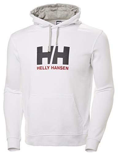 Helly Hansen LOGO HOODIE - Kapuzenpullover mit Tasche und Logo auf der Brust - Bequemer Pullover aus weicher Baumwolle für Herren