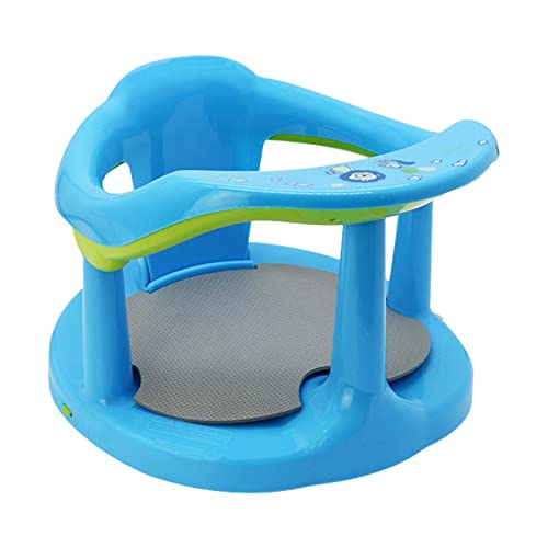 Baby-Badesitz, rutschfester Baby-Badesessel mit Rückenlehne und Saugnäpfen, weicher Sitz, Liegestuhl, Sicherheitsunterstützung zum Baden, tragbarer Sicherheits-Baby-Badewannensitz für Sit-Up Baden
