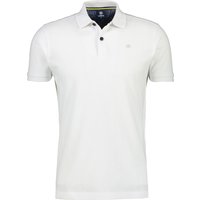 LERROS Herren Regular Fit Poloshirt Polo 2003200, Einfarbig, Gr. Medium, Weiß (white 100)