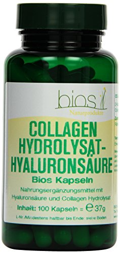 Bios Collagen Hydrolysat-Hyaluronsäure, 100 Kapseln, 1er Pack (1 x 31 g)