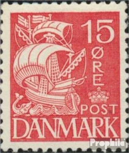 Prophila Collection Dänemark 202III postfrisch ** MNH 1933 Karavelle (Briefmarken für Sammler) Seefahrt/Schiffe