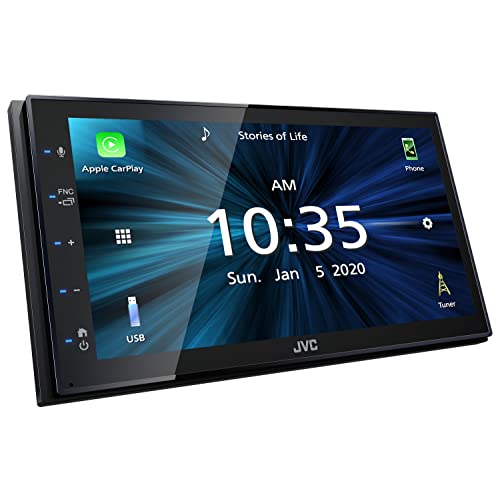 JVC KW-M560BT - Bluetooth | Apple CarPlay - Android-Auto | USB | 2-DIN Autoradio