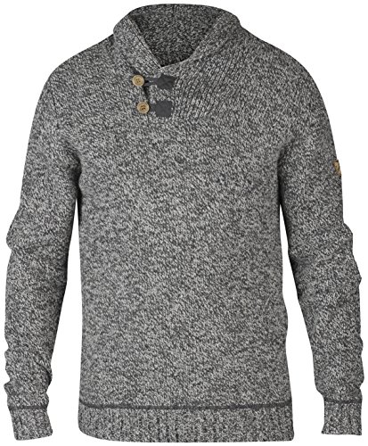 Fjällräven Lada Sweater Men - Strickpullover - grey/light grey 020 - Gr.l