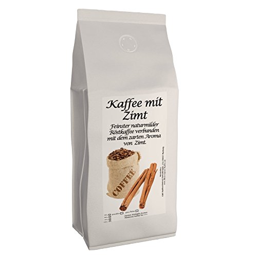C&T Aromakaffee - Aromatisierter Kaffee Gemahlen - Zimt 1000 g - Privatrösterei Spitzenkaffee Flavoured Coffee