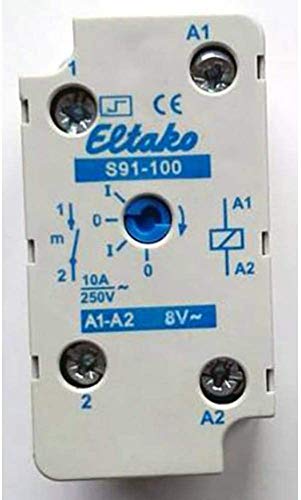 Eltako S91-100-8VAC Stromstoßschalter Aufputz 8 V