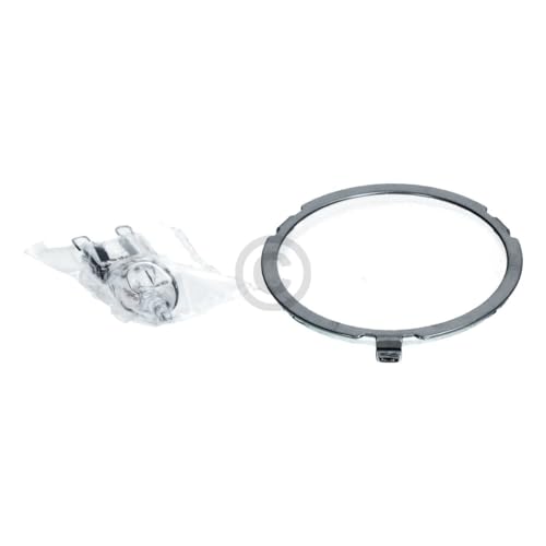 Halogenlampe kompatibel mit BOSCH 00629023 G9 20W mit Glasabdeckung und Metallring für Dunstabzugshaube